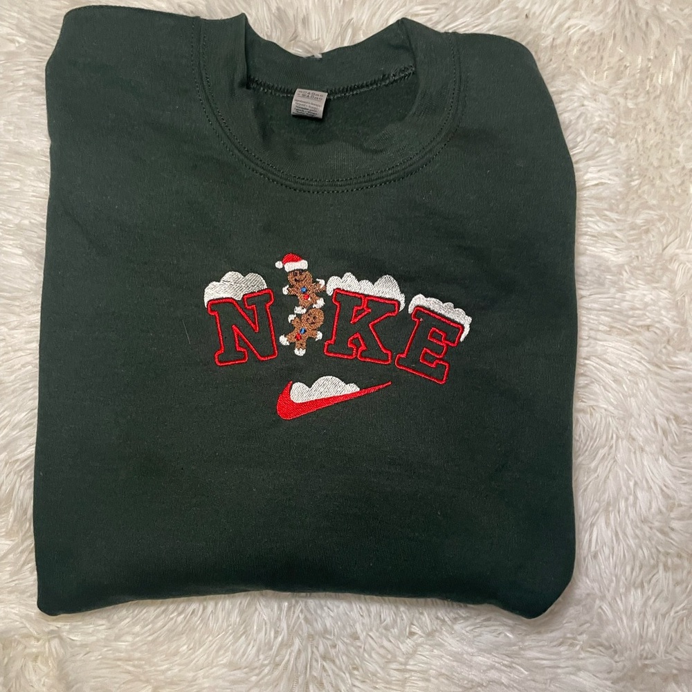 Embroidered sweatshirt